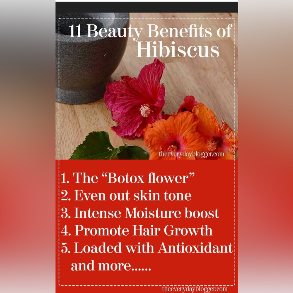 Hibiscus and Jasmine skin health benefits